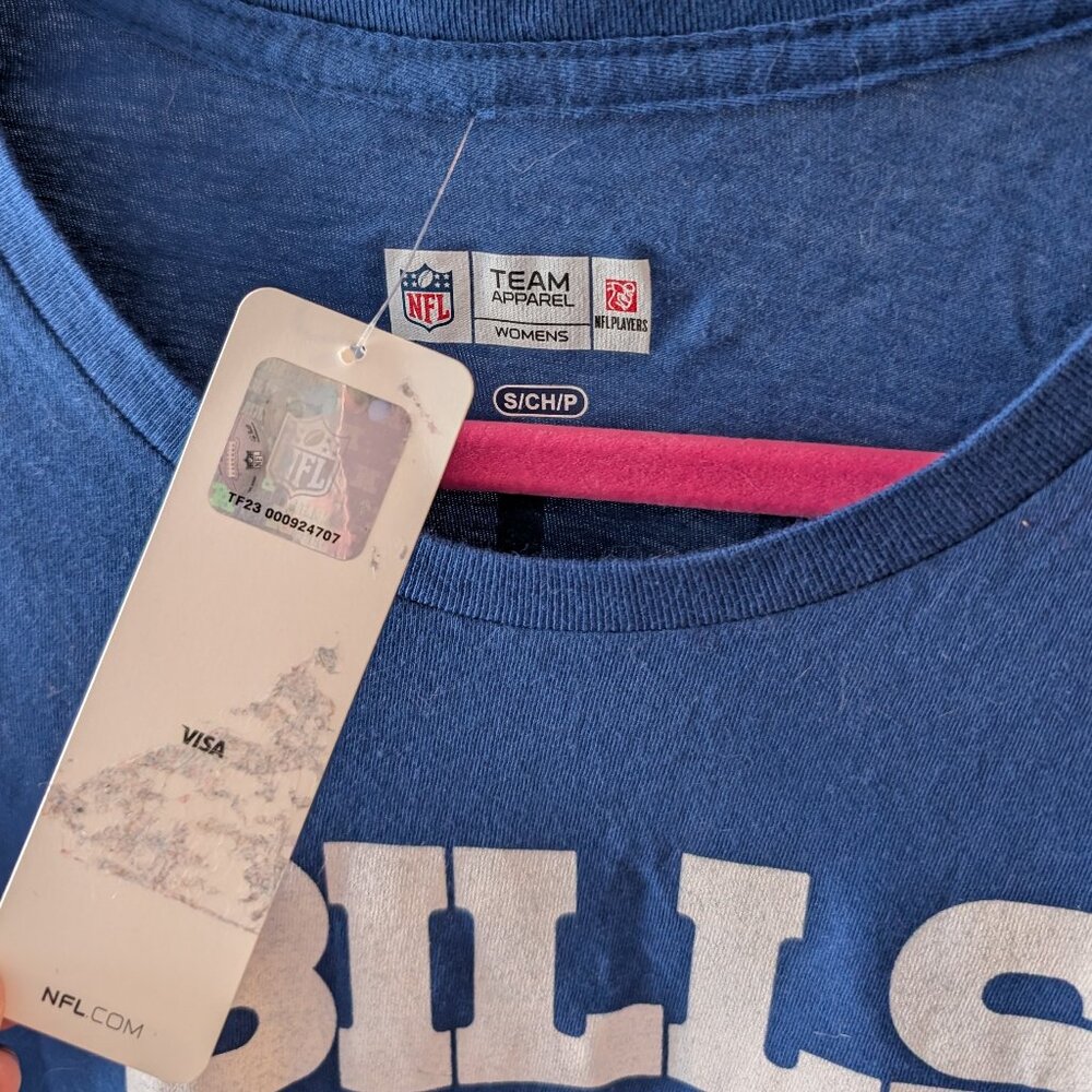 NWT Women's Fitted Buffalo Bills McCoy 25 Shirt Sz S - Picture 2 of 7